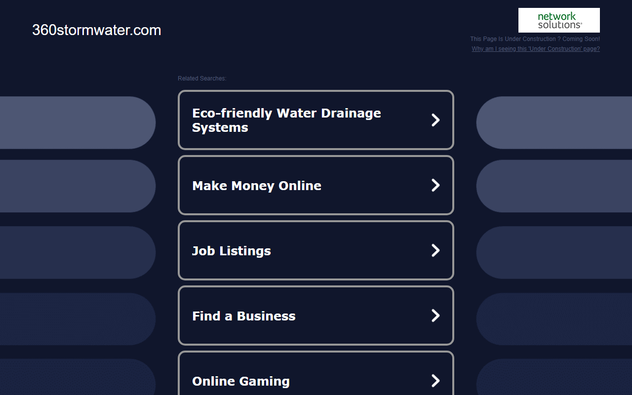 360stormwater.com screenshot