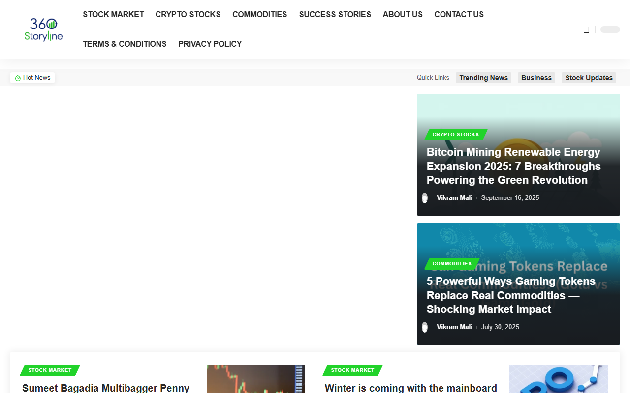 360storyline.com screenshot