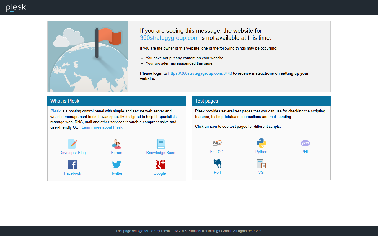 360strategygroup.com screenshot