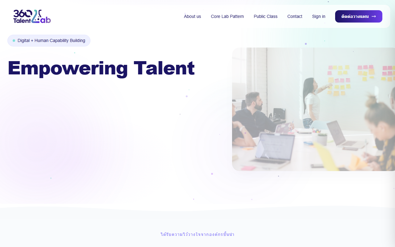 360talentlab.com screenshot