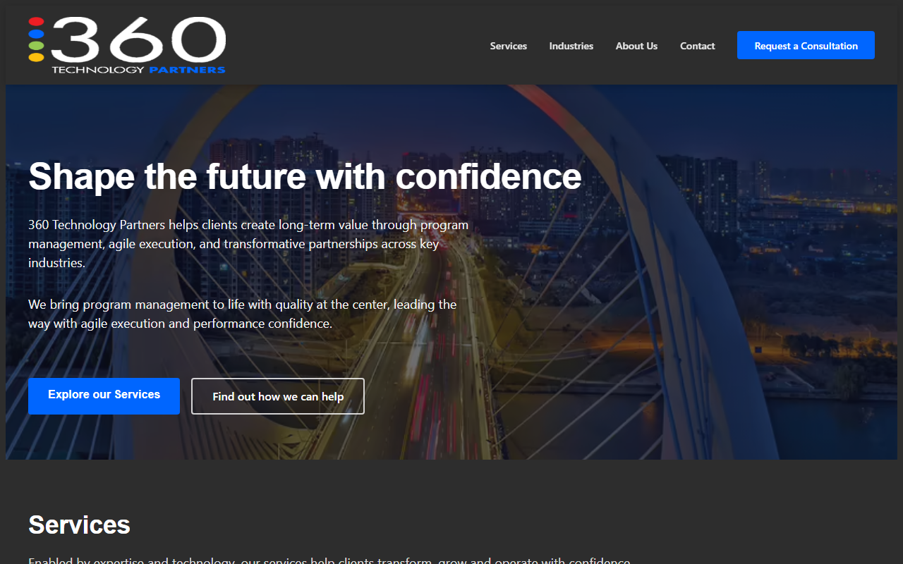 360techpartners.com screenshot