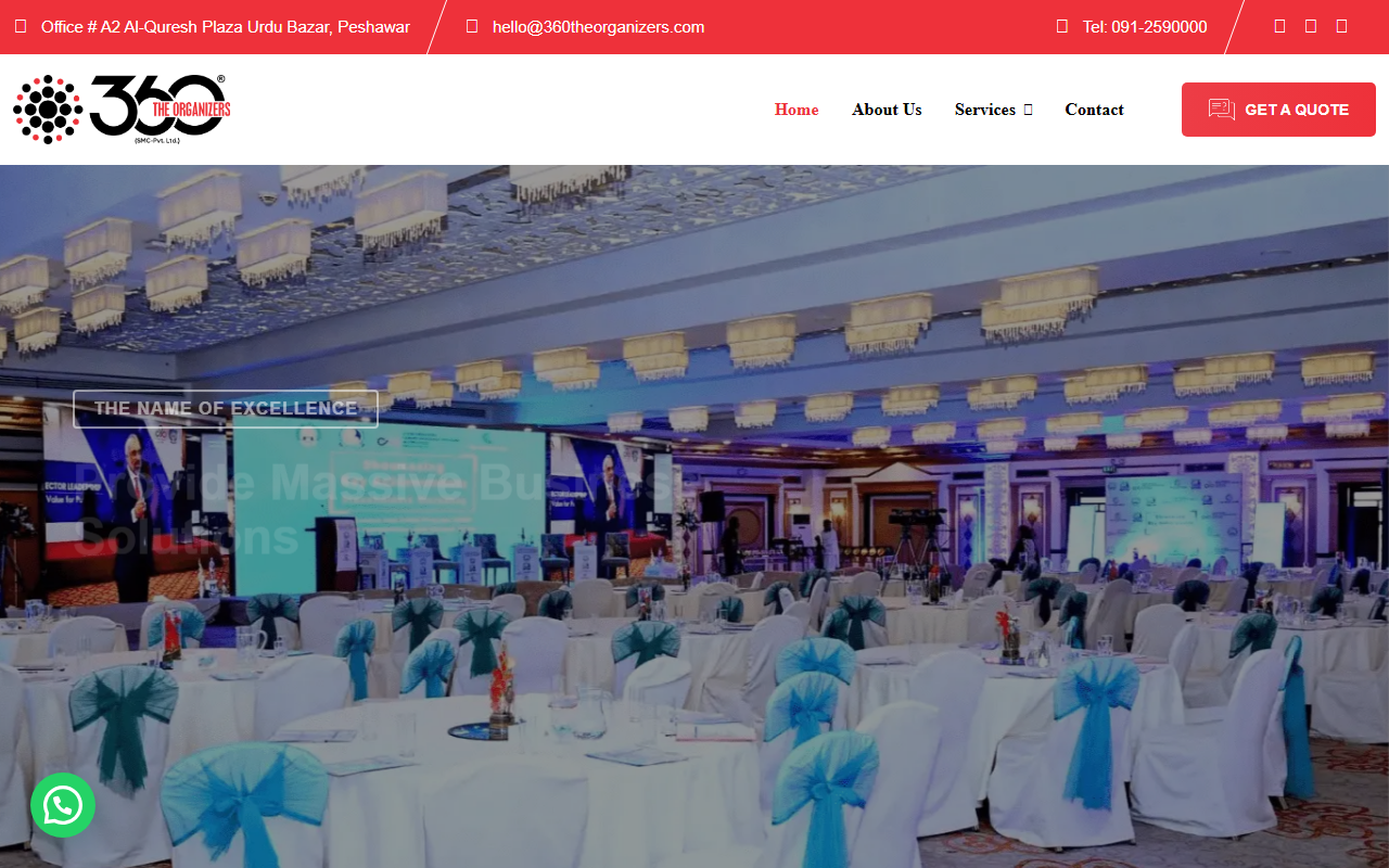 360theorganizers.com screenshot