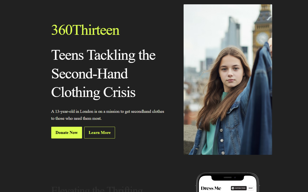 360thirteen.com screenshot