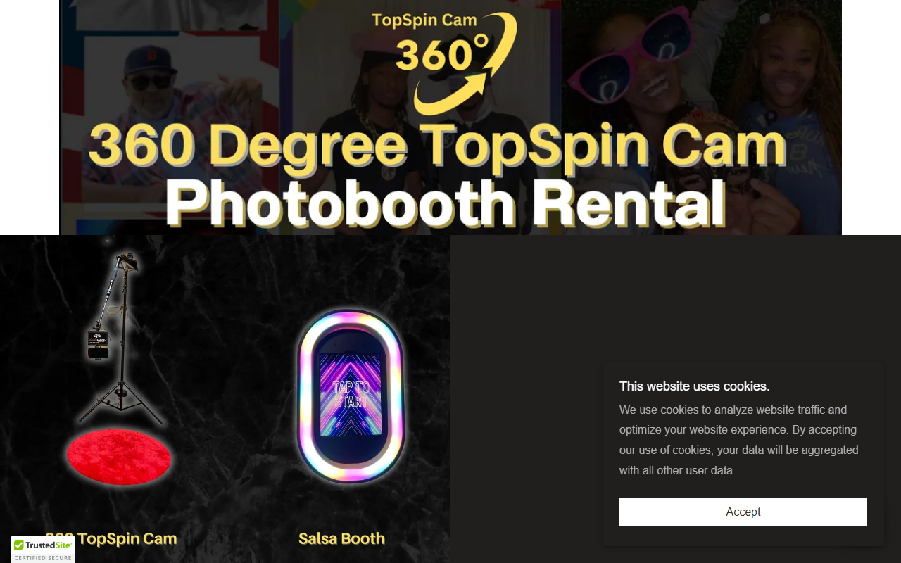 360topspincam.com screenshot