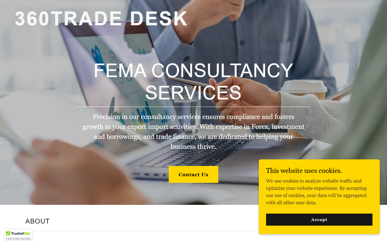 360tradedesk.com screenshot