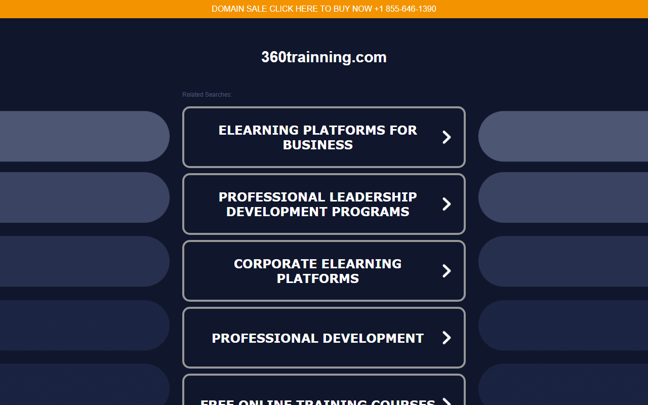 360trainning.com screenshot
