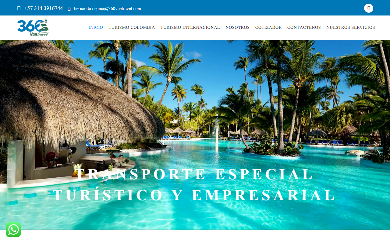 360vantravel.com screenshot