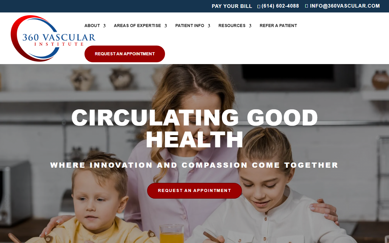 360vascular.com screenshot
