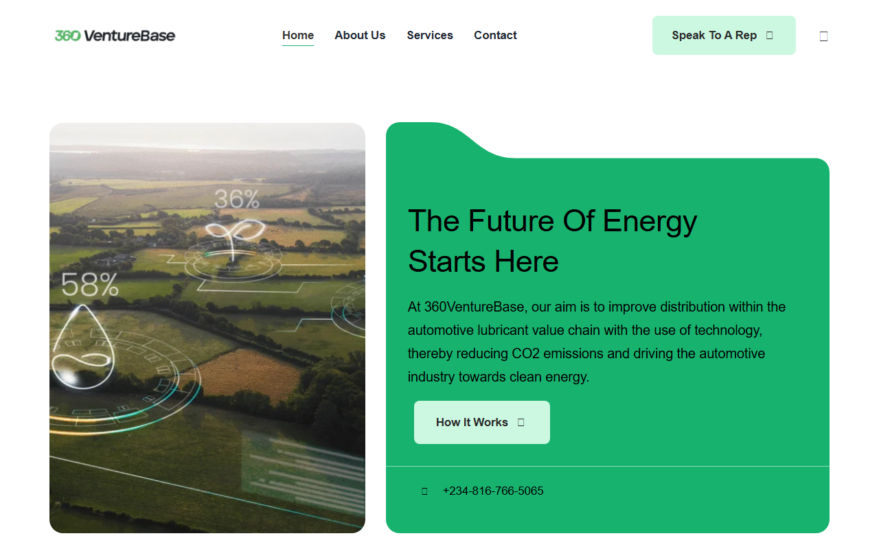 360venturebase.com screenshot