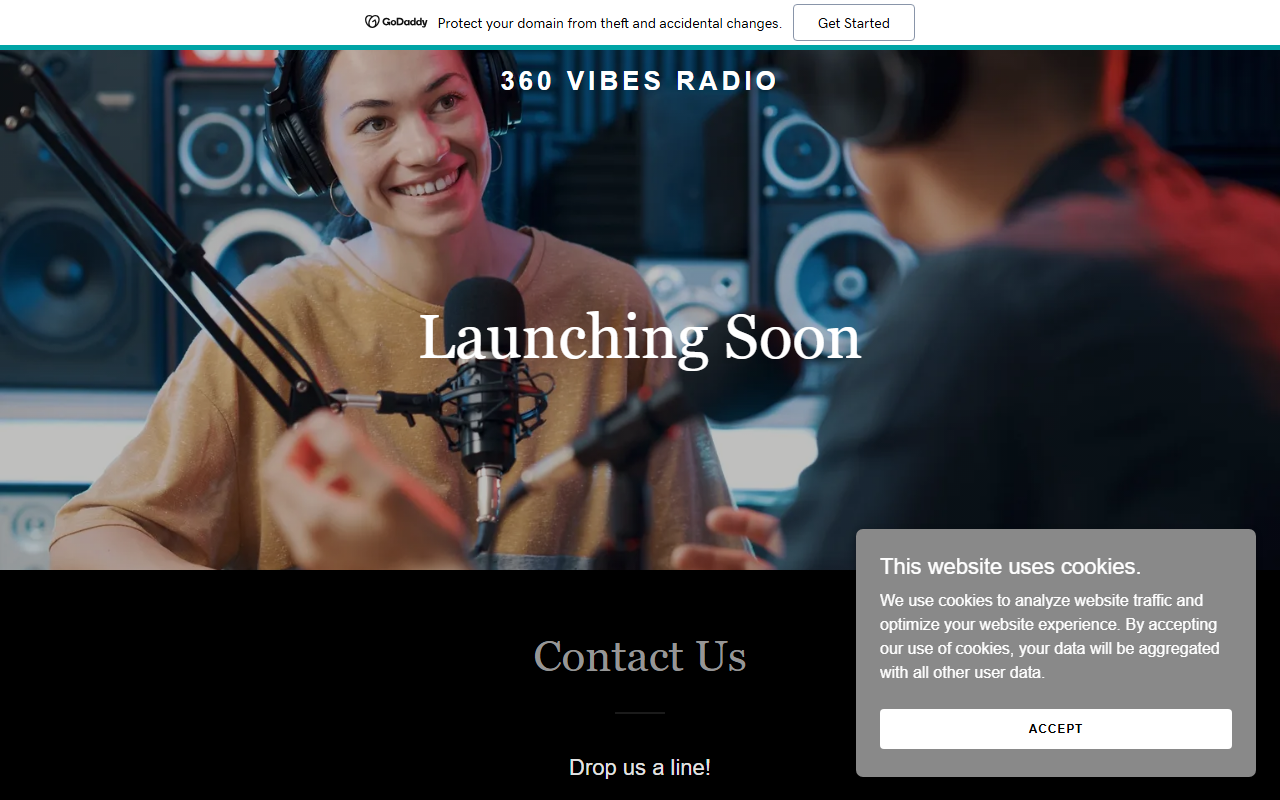 360vibesradio.com screenshot