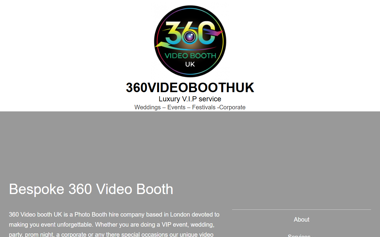 360videoboothuk.com screenshot