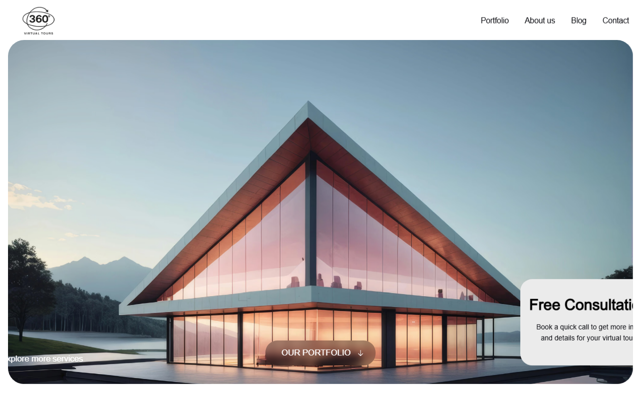 360virtual-tours.com screenshot