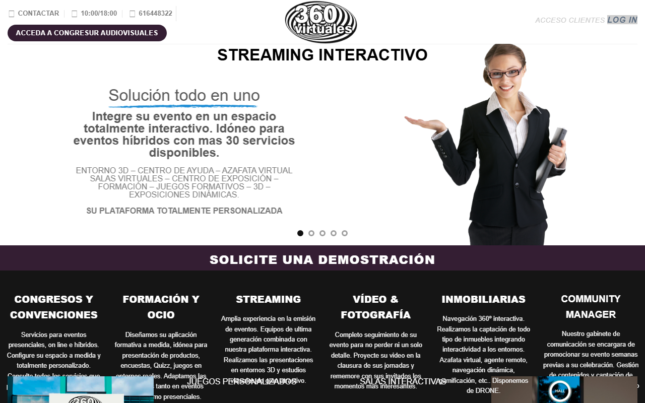360virtuales.com screenshot