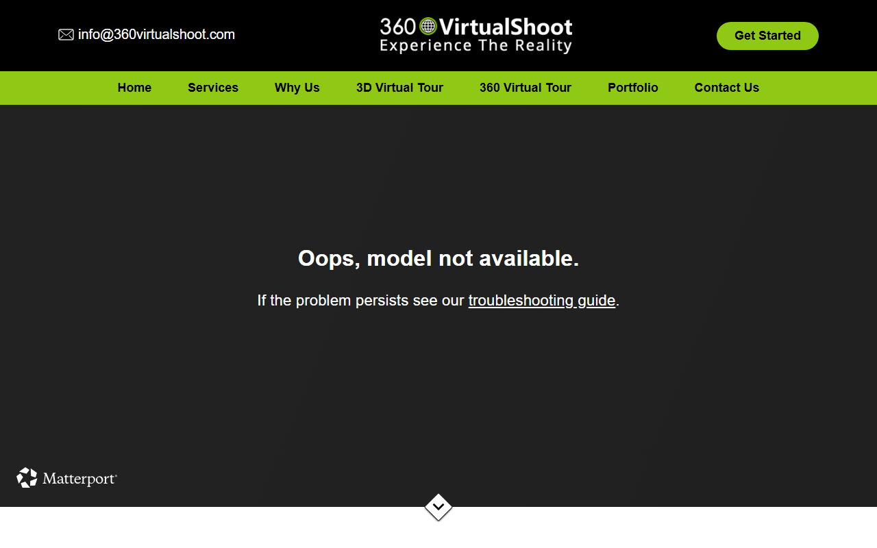 360virtualshoot.com screenshot