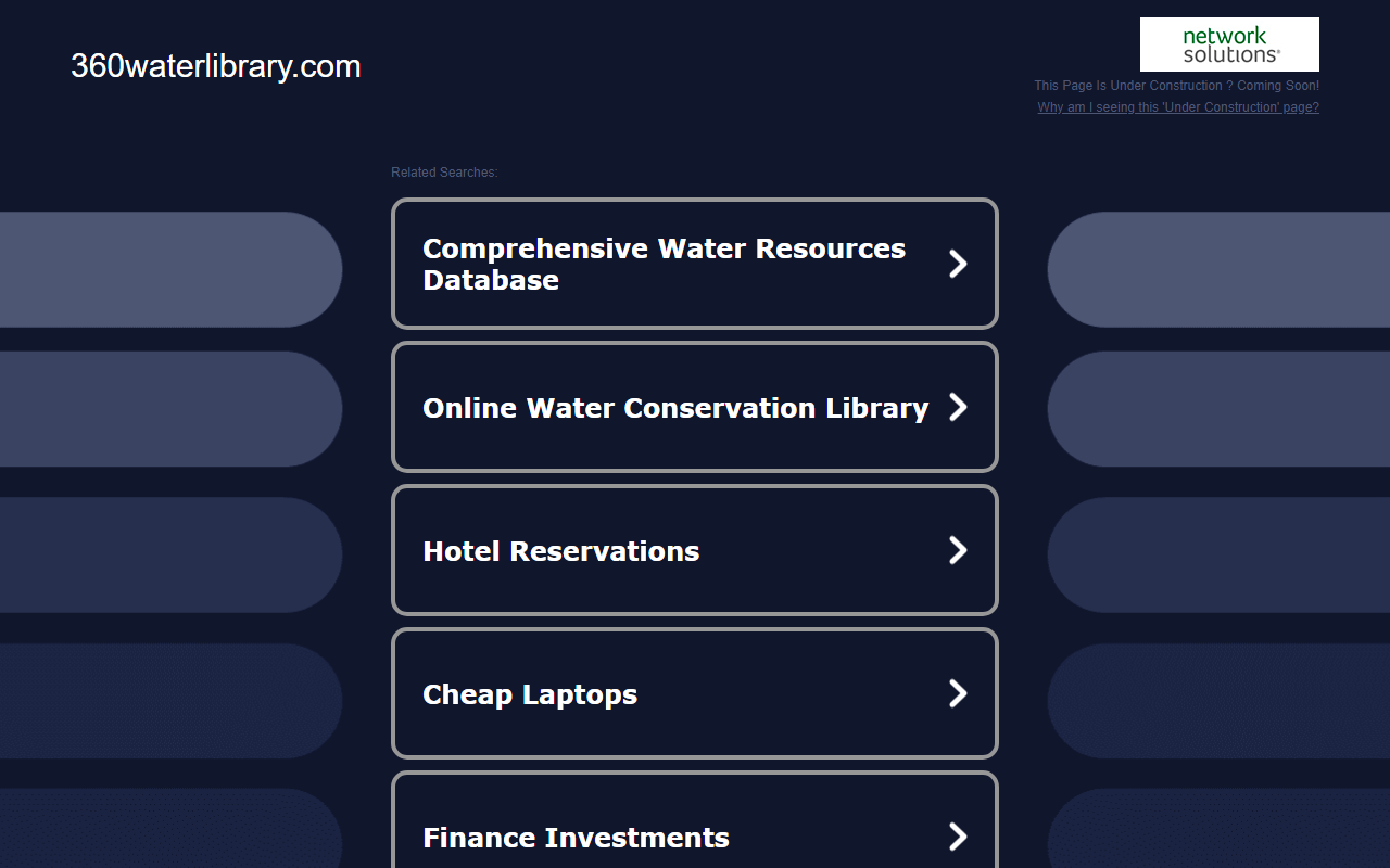 360waterlibrary.com screenshot