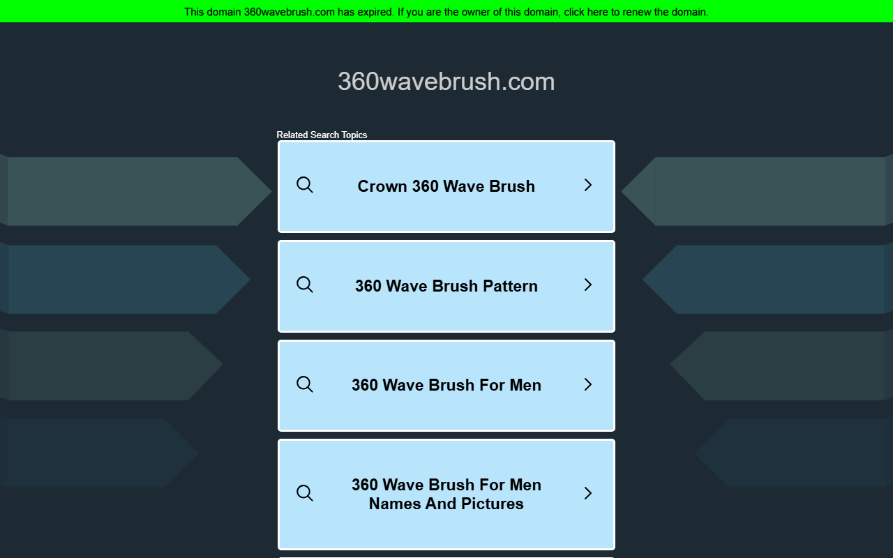 360wavebrush.com screenshot