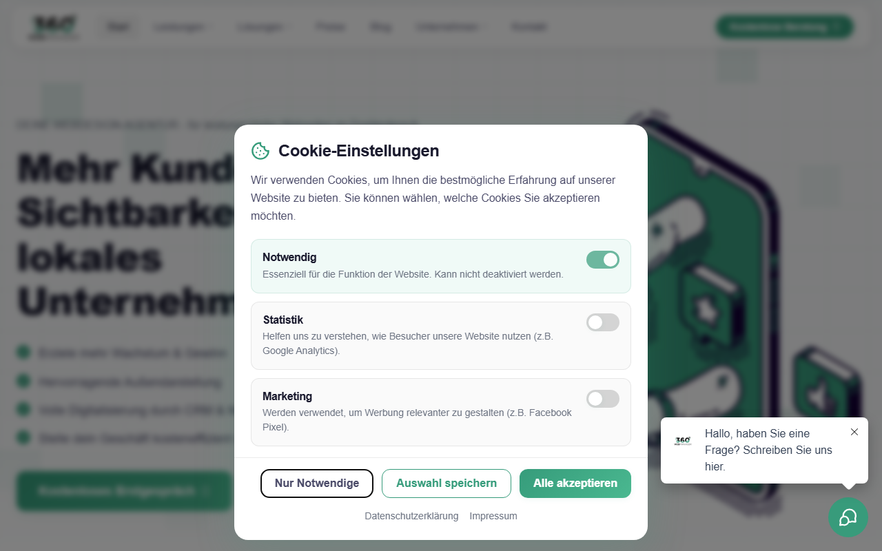 360web-manager.com screenshot