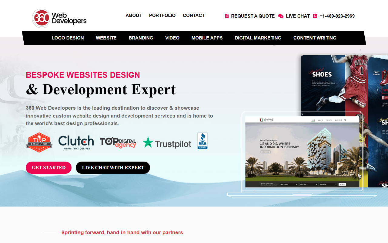 360webdevelopers.com screenshot
