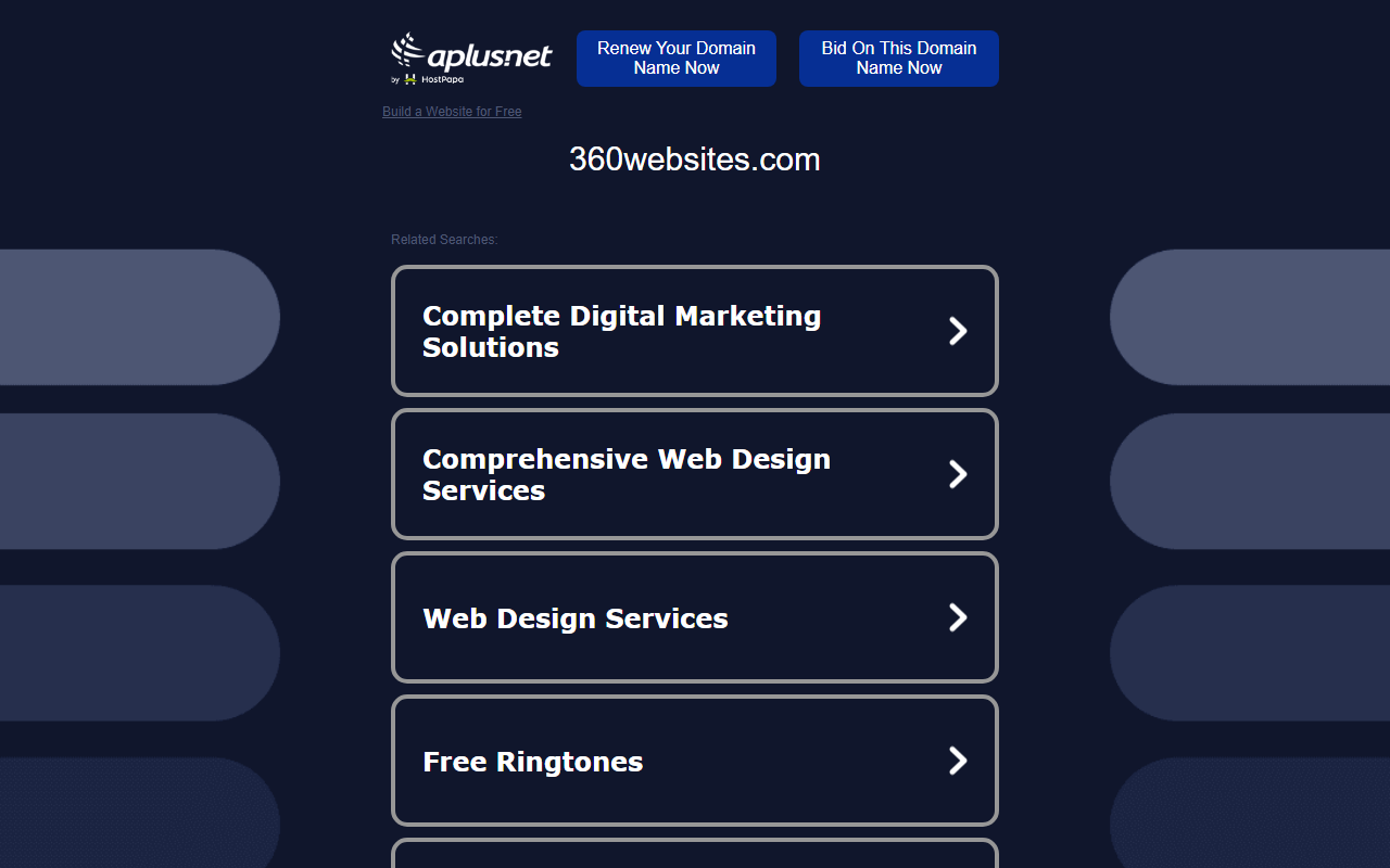 360websites.com screenshot