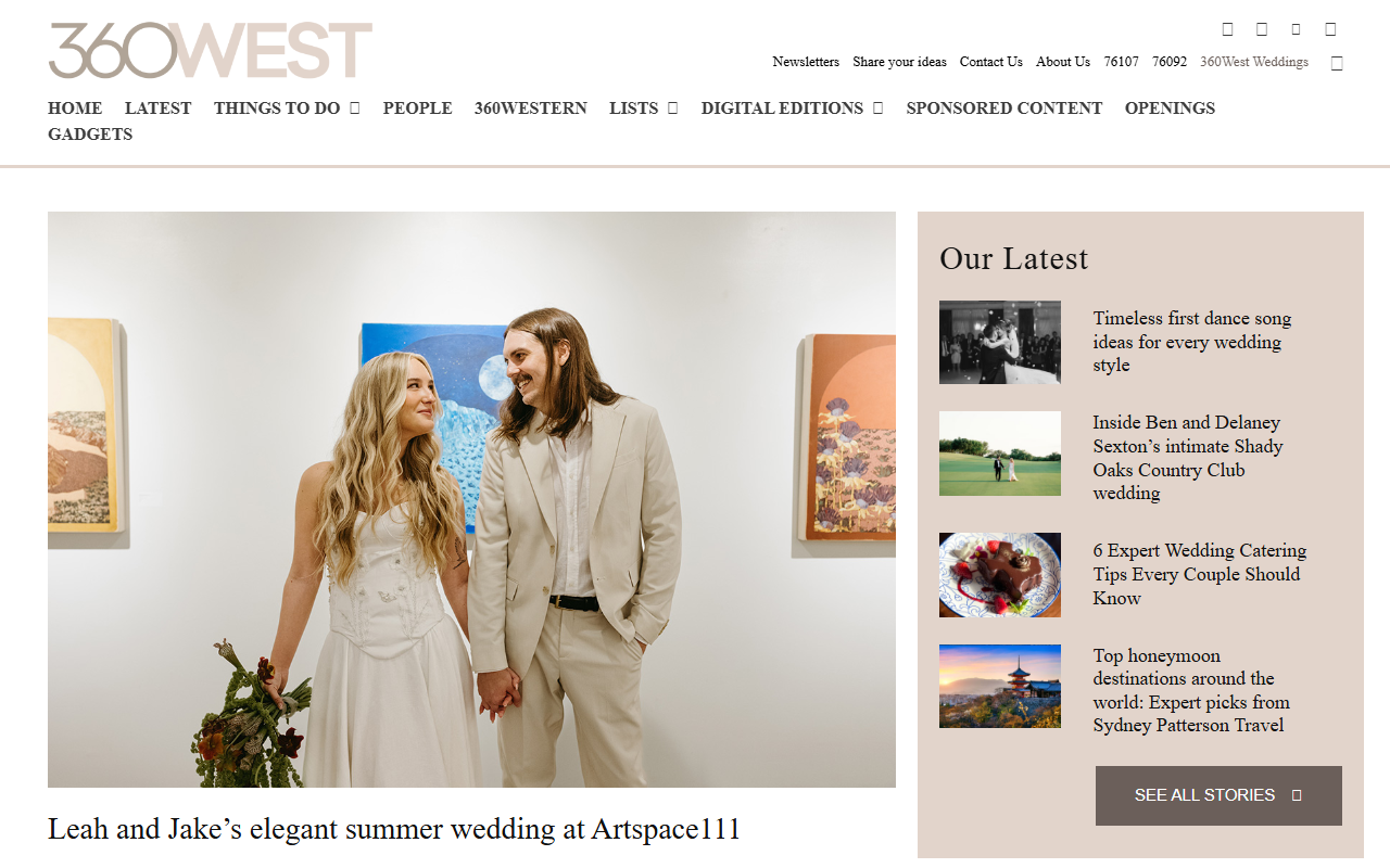 360westweddings.com screenshot