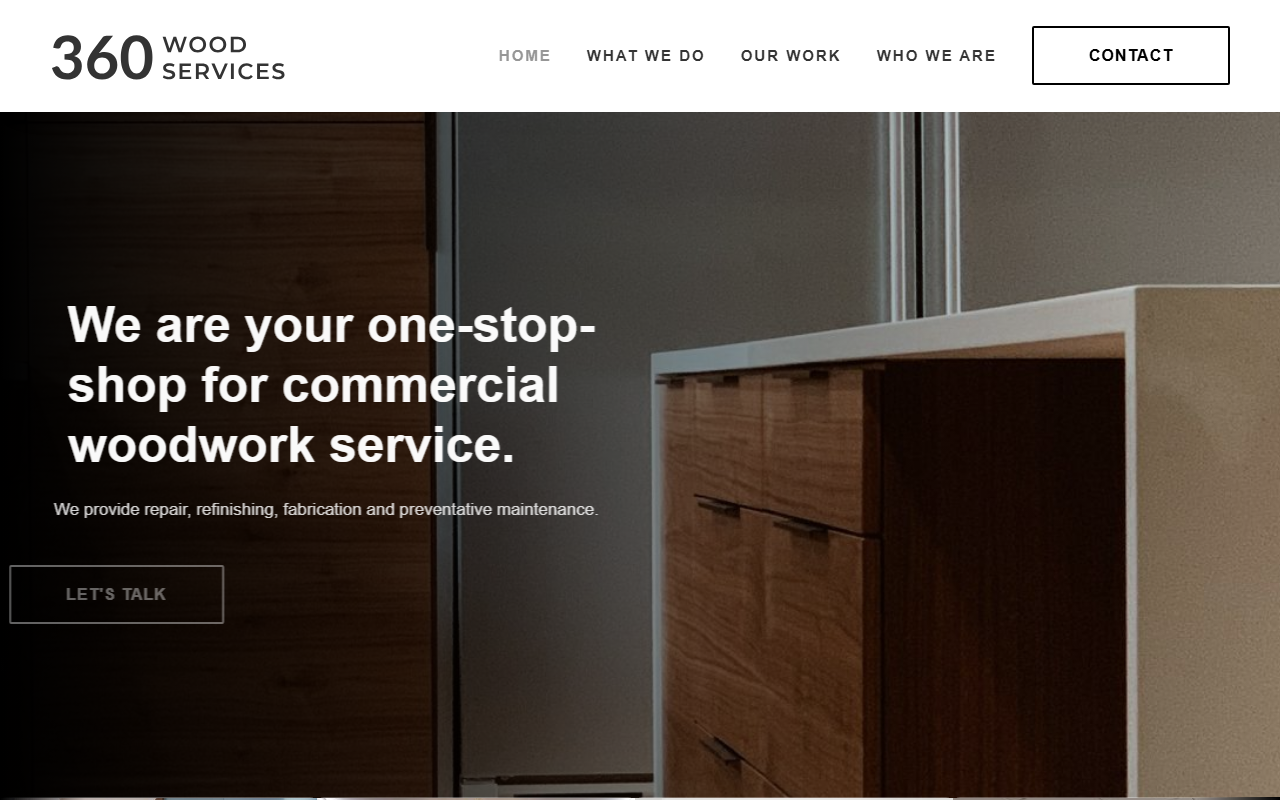 360woodservices.com screenshot