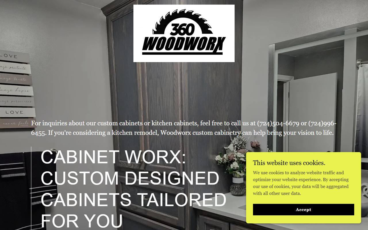 360woodworx.com screenshot