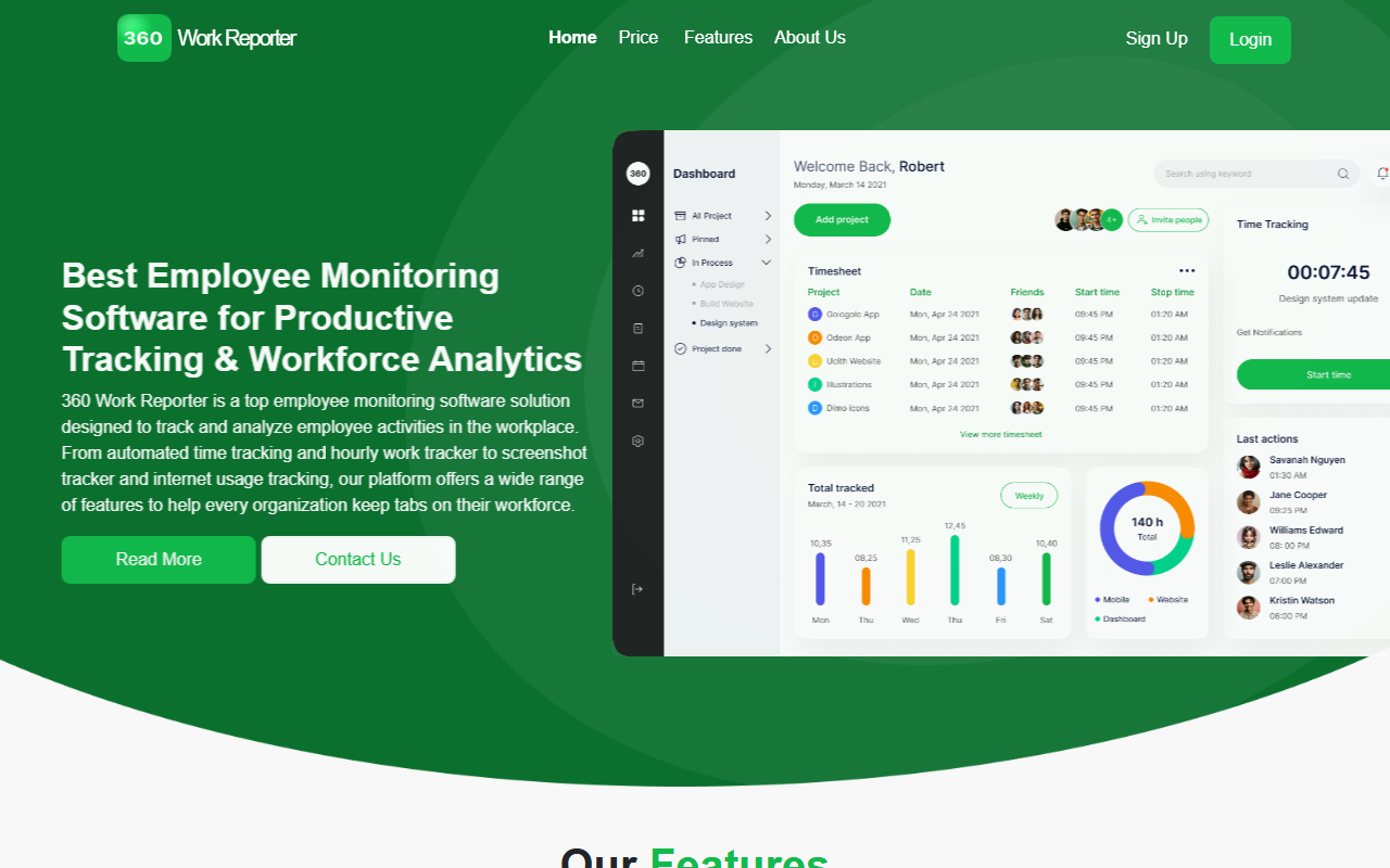 360workreporter.com screenshot
