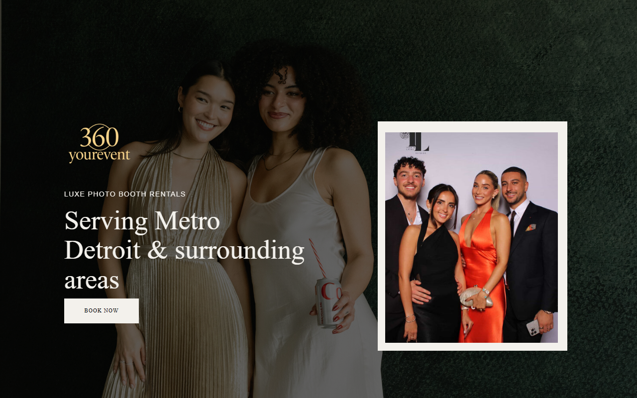 360yourevent.com screenshot
