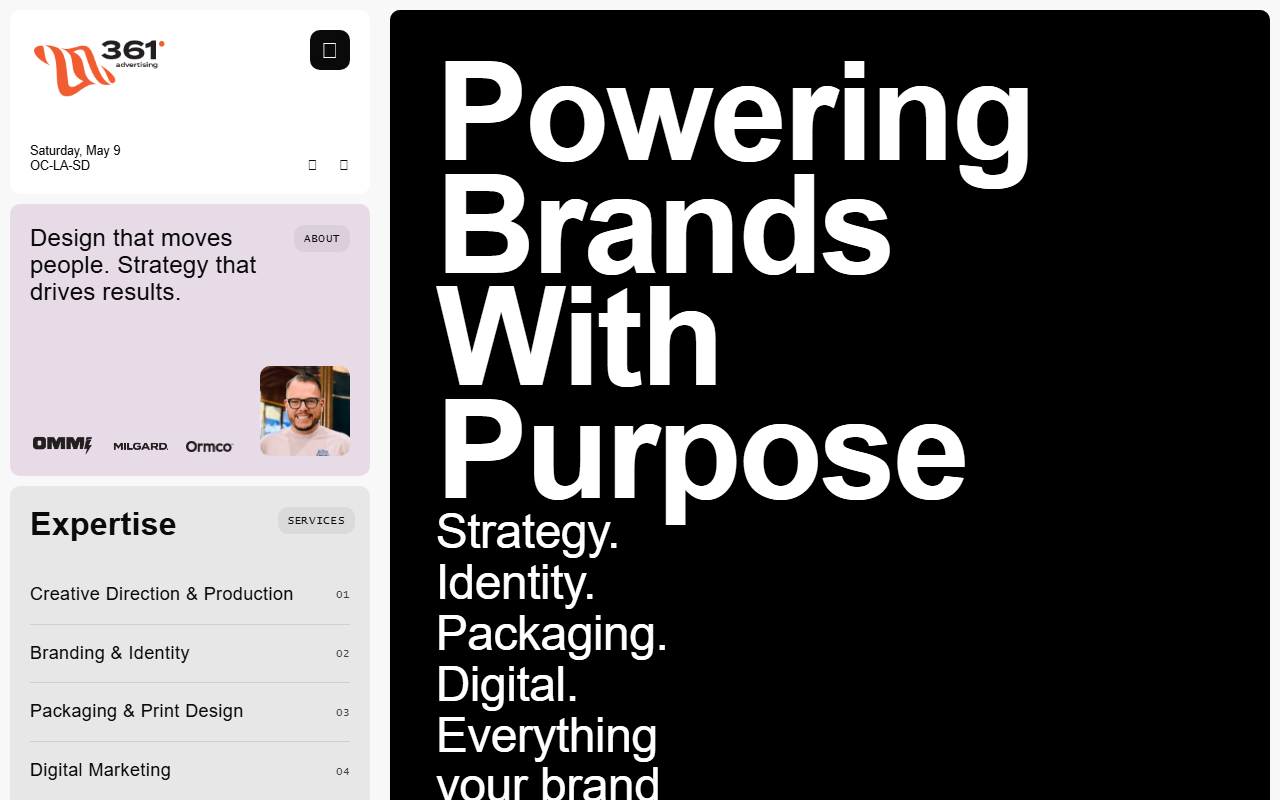 361advertising.com screenshot