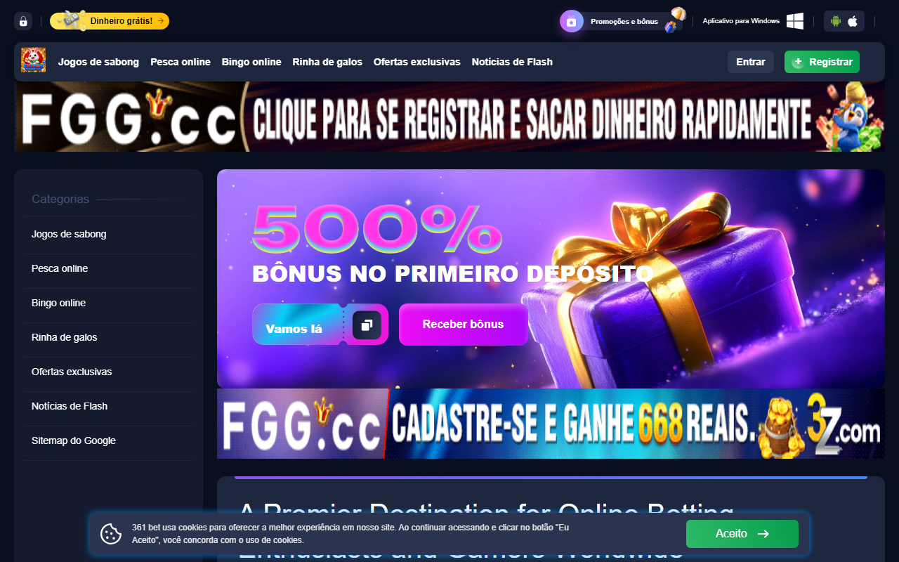 361betport.com screenshot