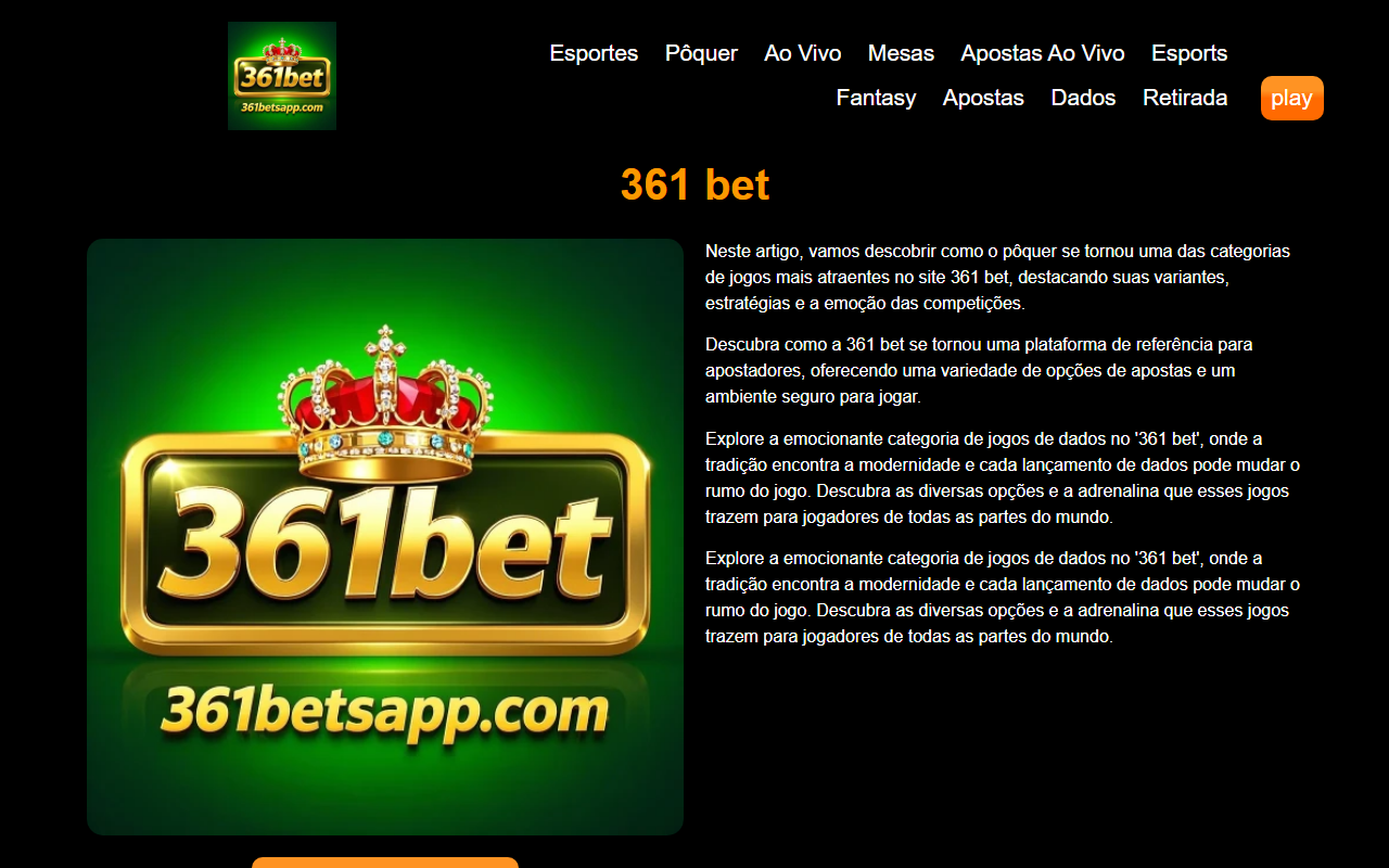 361betsapp.com screenshot