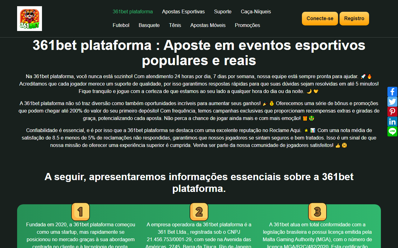 361betslogin.com screenshot