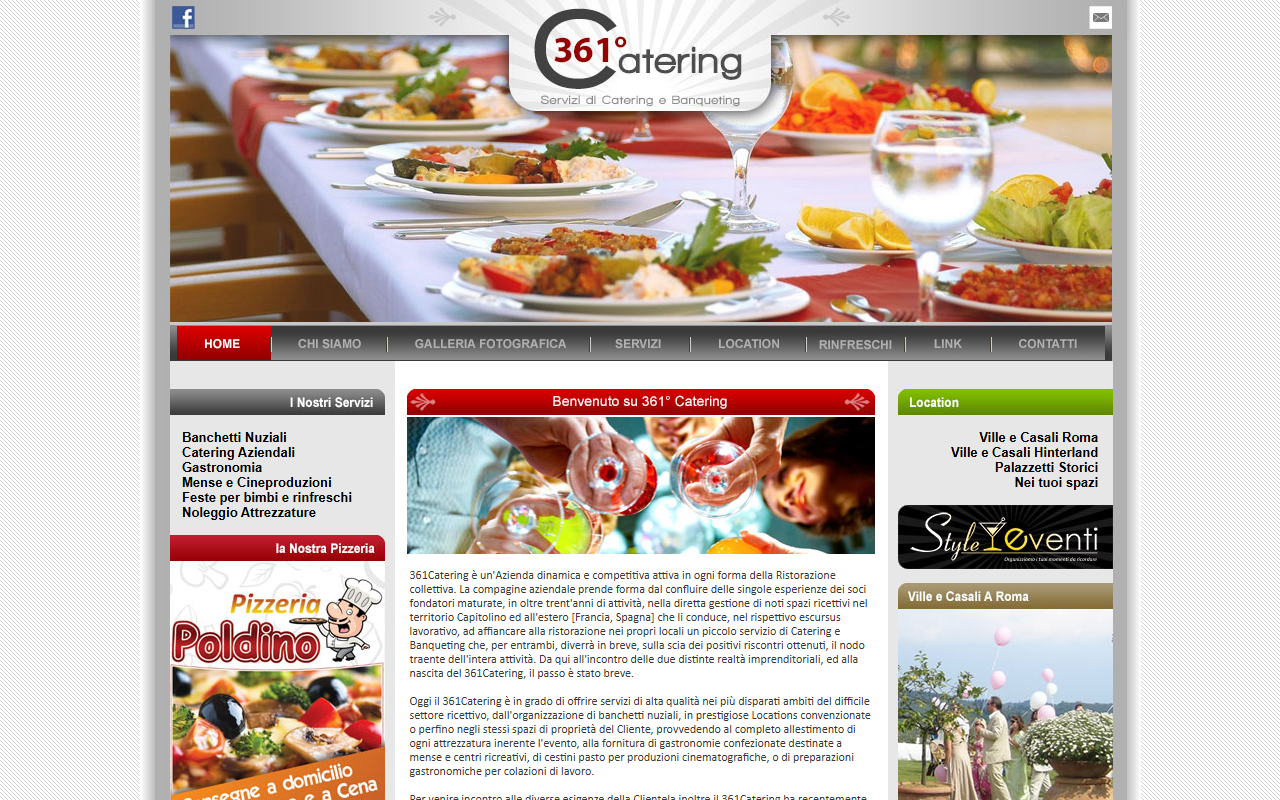 361catering.com screenshot