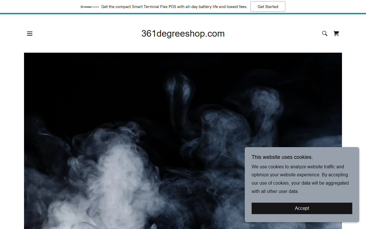 361degreeshop.com screenshot