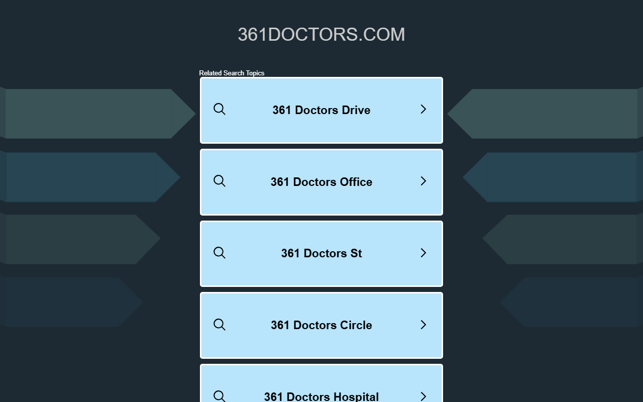 361doctors.com screenshot