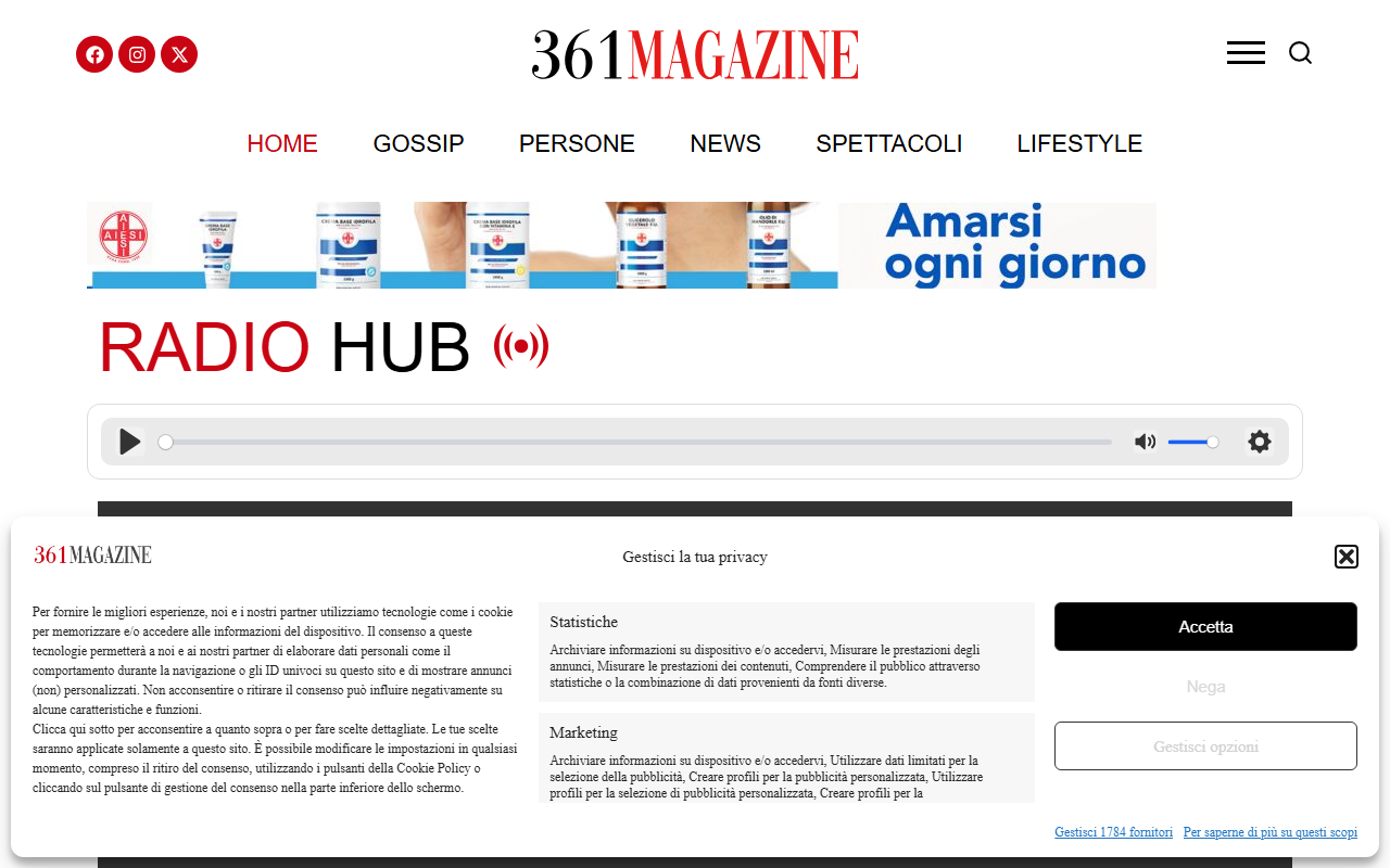 361magazine.com screenshot