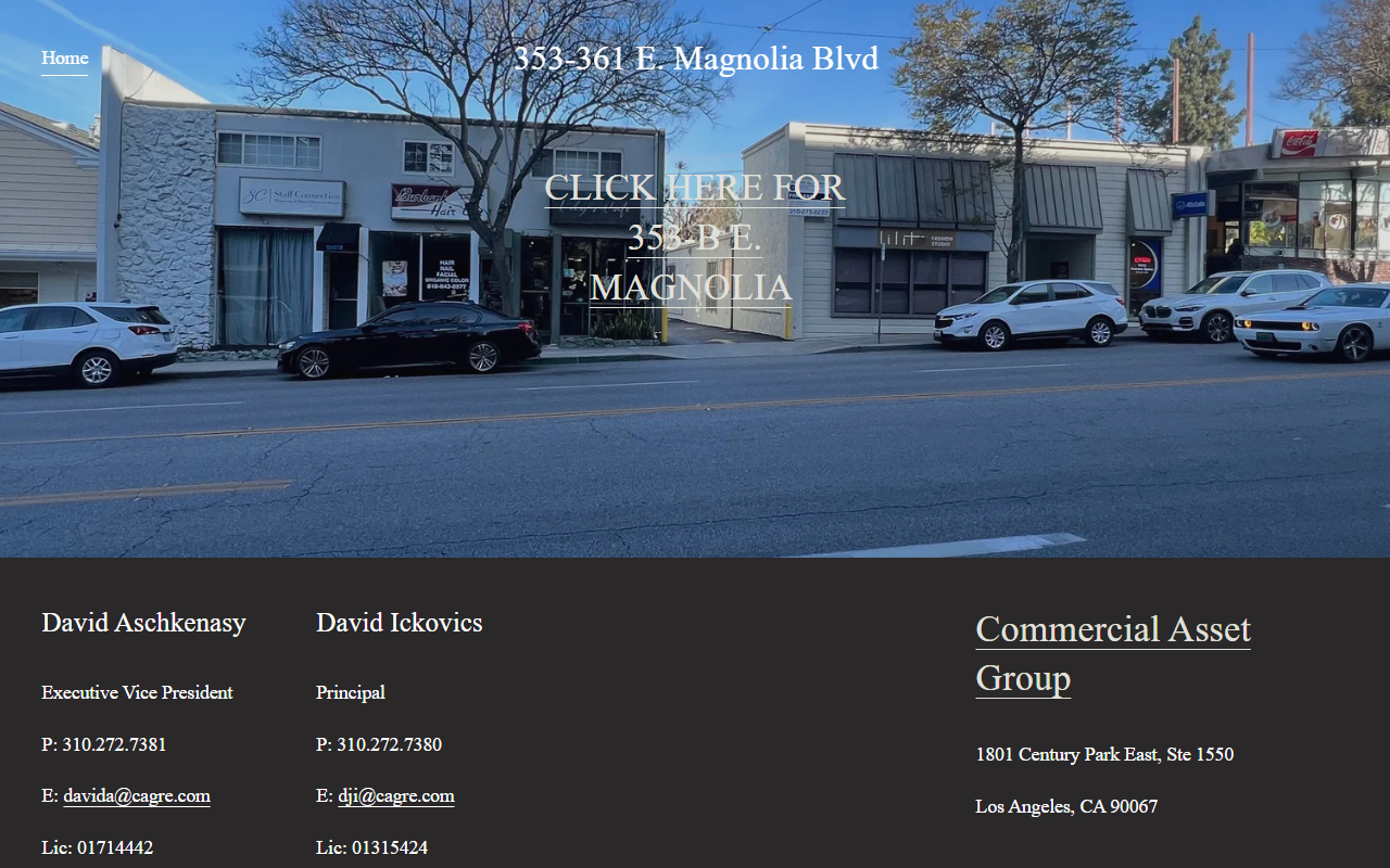 361magnolia.com screenshot