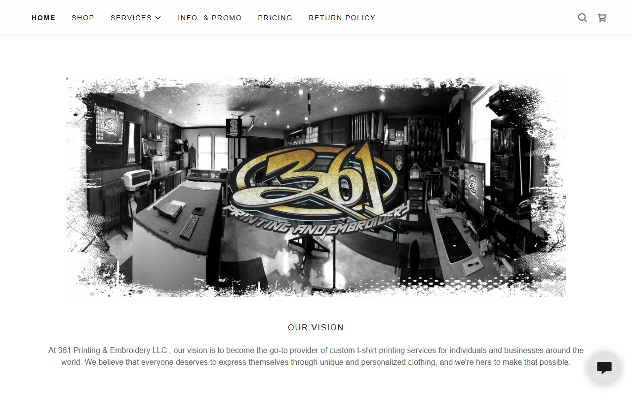 361printing.com screenshot
