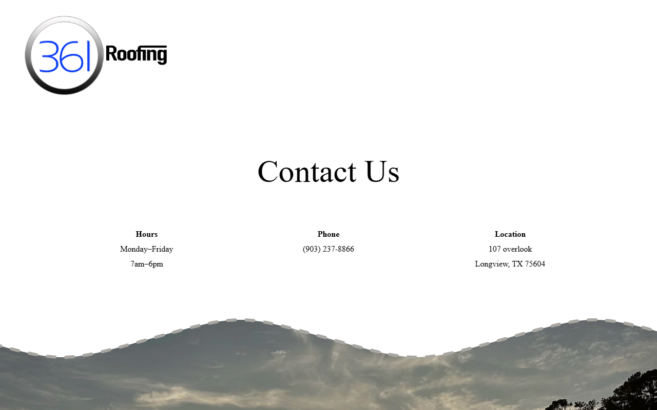 361roofing.com screenshot
