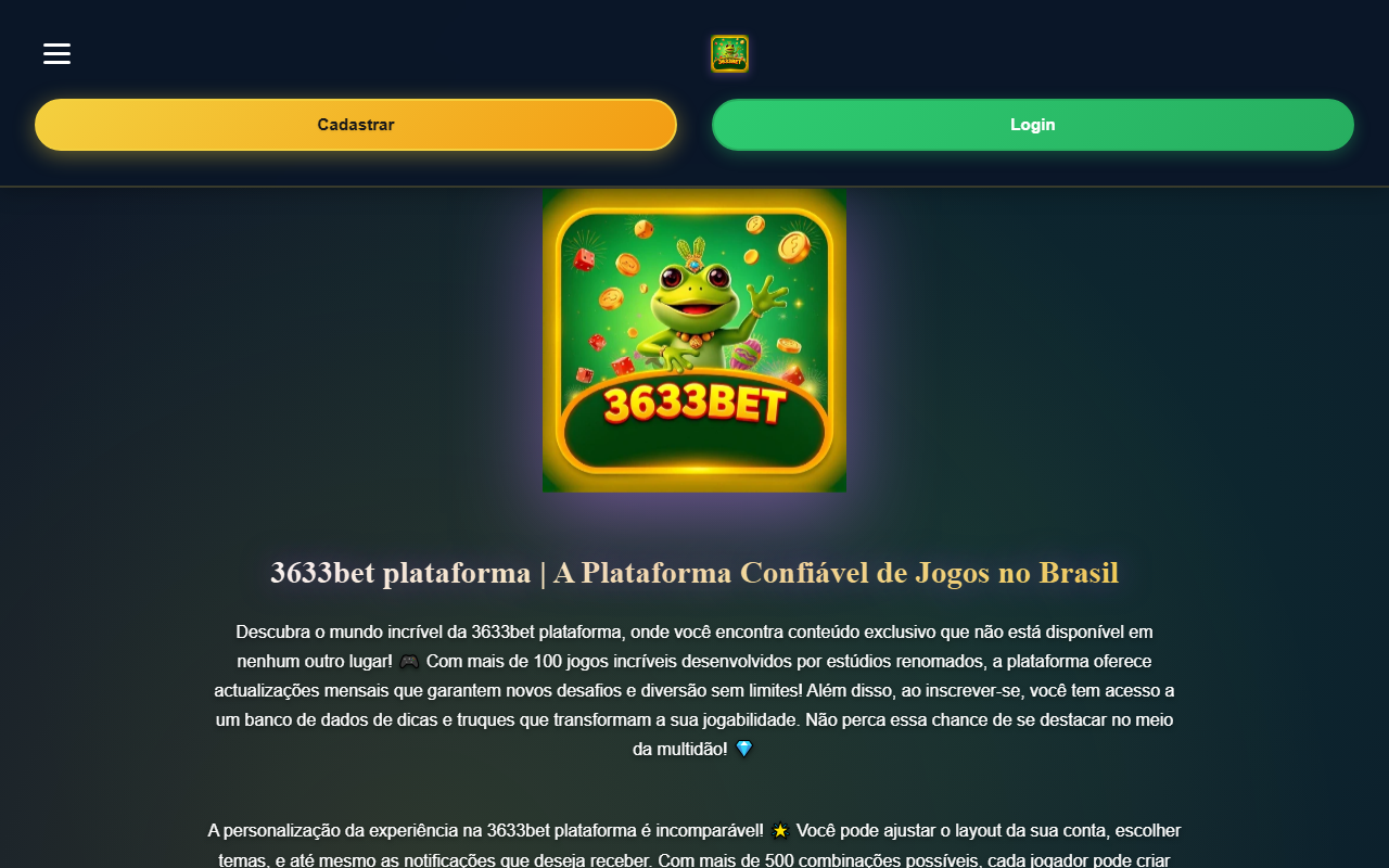 3633betapplogin.com screenshot