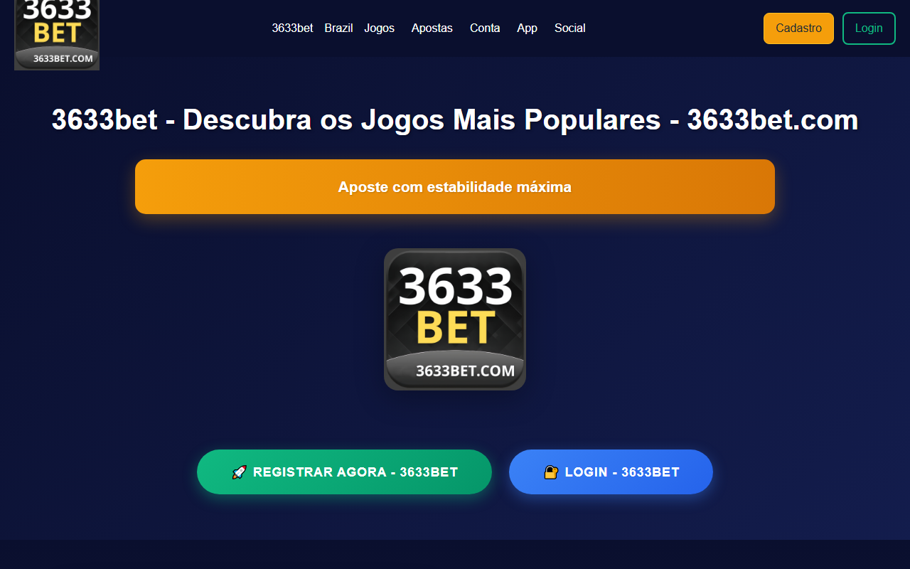 3633betarcs.com screenshot