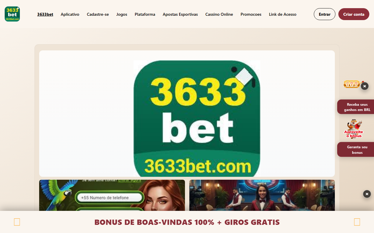 3633betaviator.com screenshot