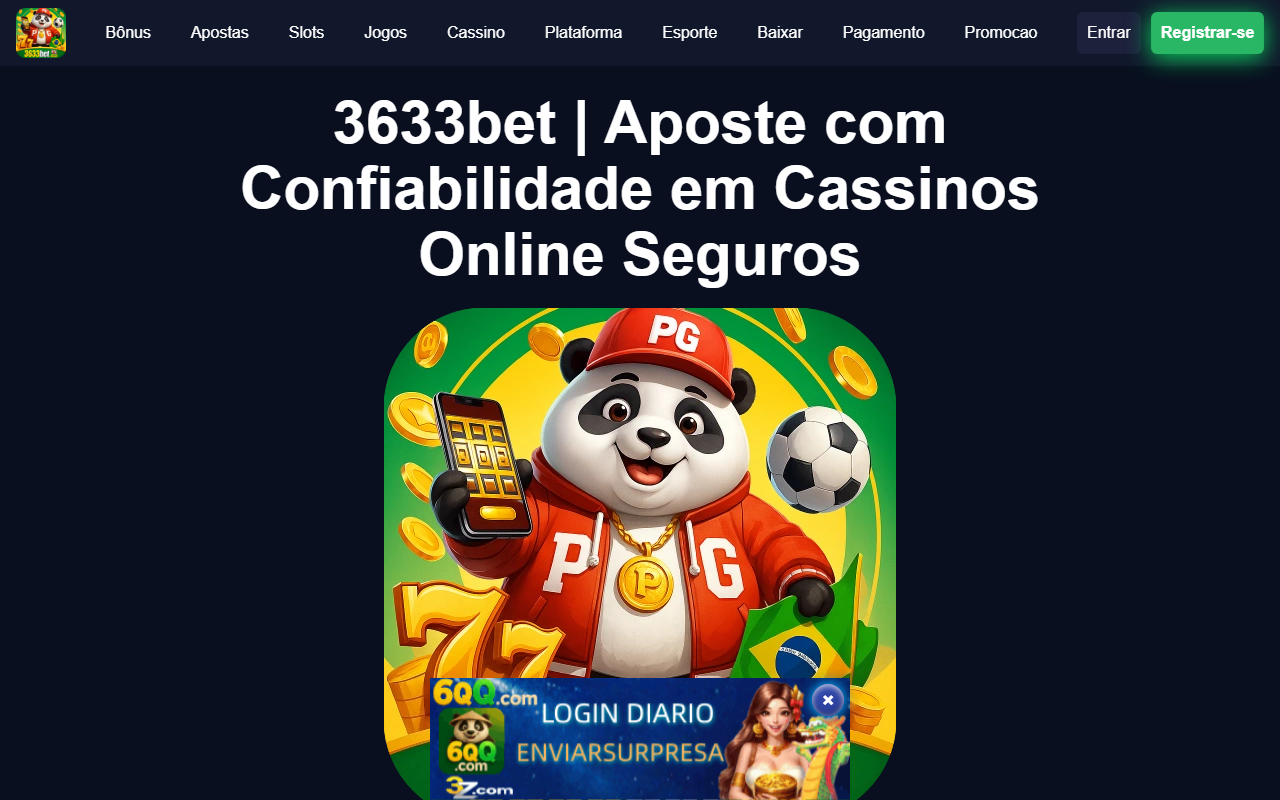 3633betbrasil.com screenshot