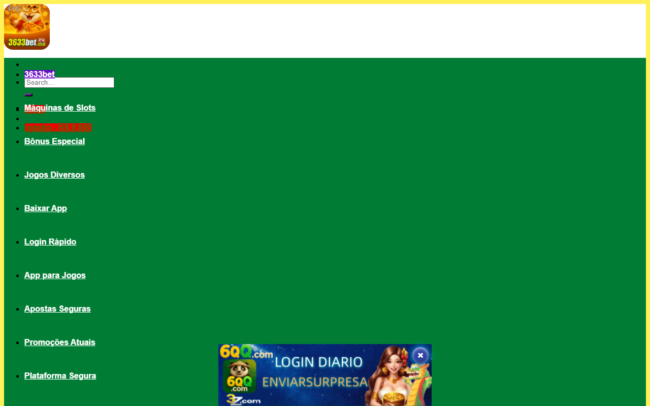 3633betcassino.com screenshot