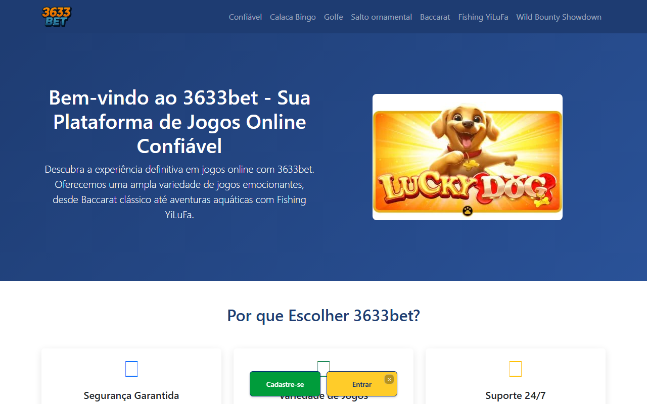 3633betgames.com screenshot