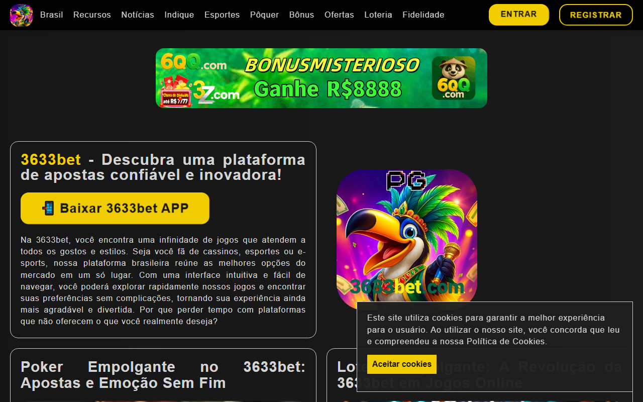 3633betgaming.com screenshot