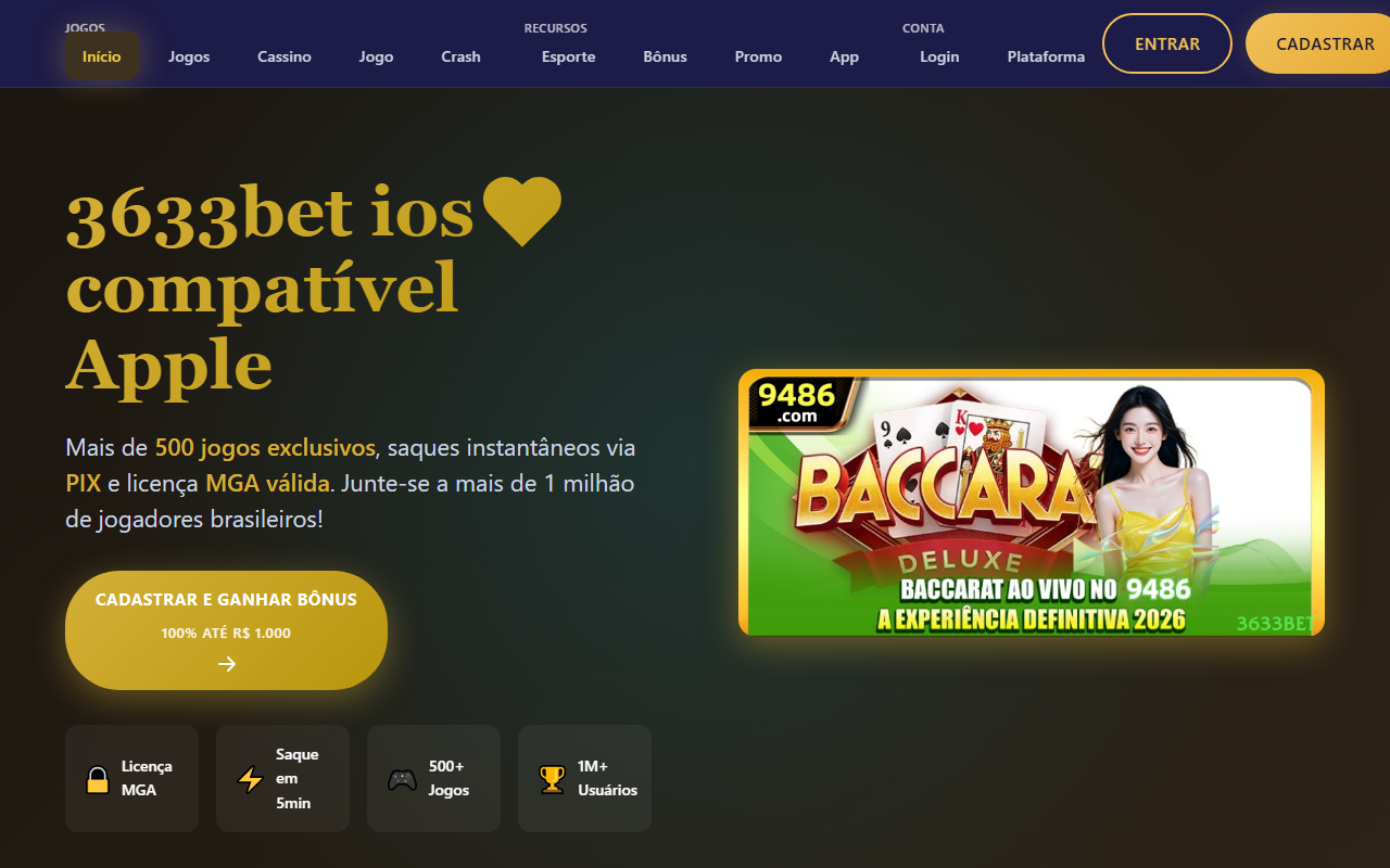3633betstream.com screenshot