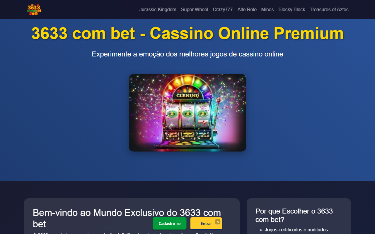3633combet.com screenshot