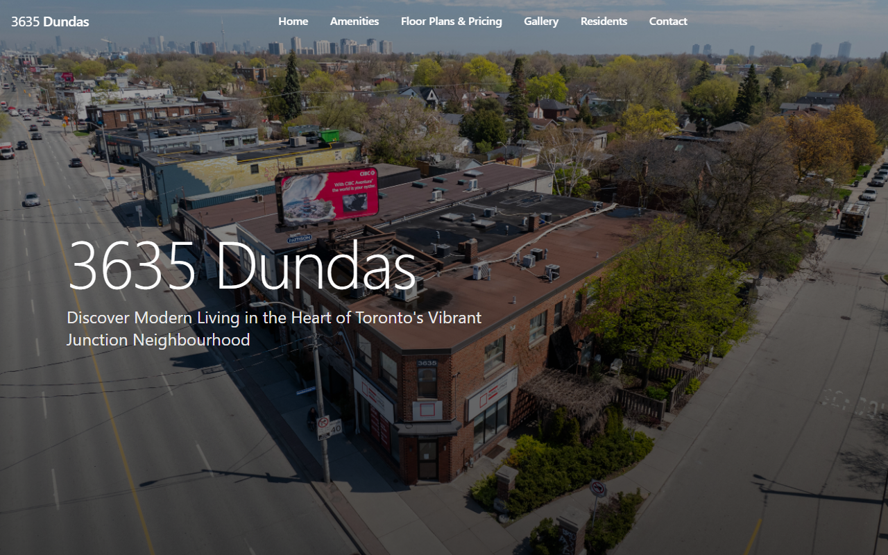 3635dundas.com screenshot