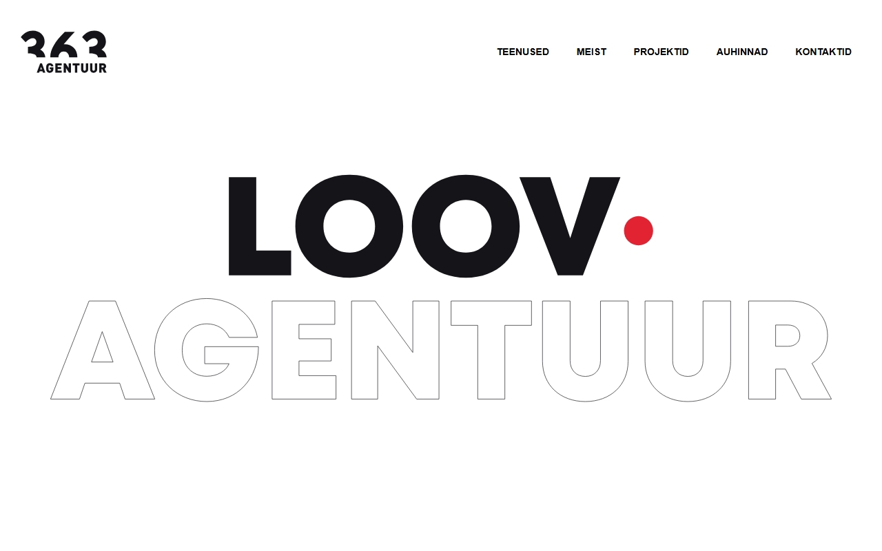 363agentuur.com screenshot